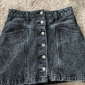 jean skirt